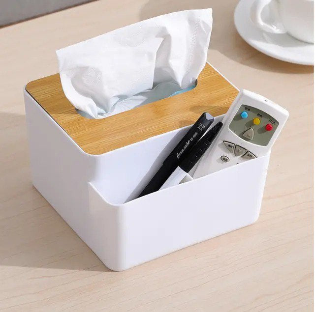 علبه مناديل بمنظم