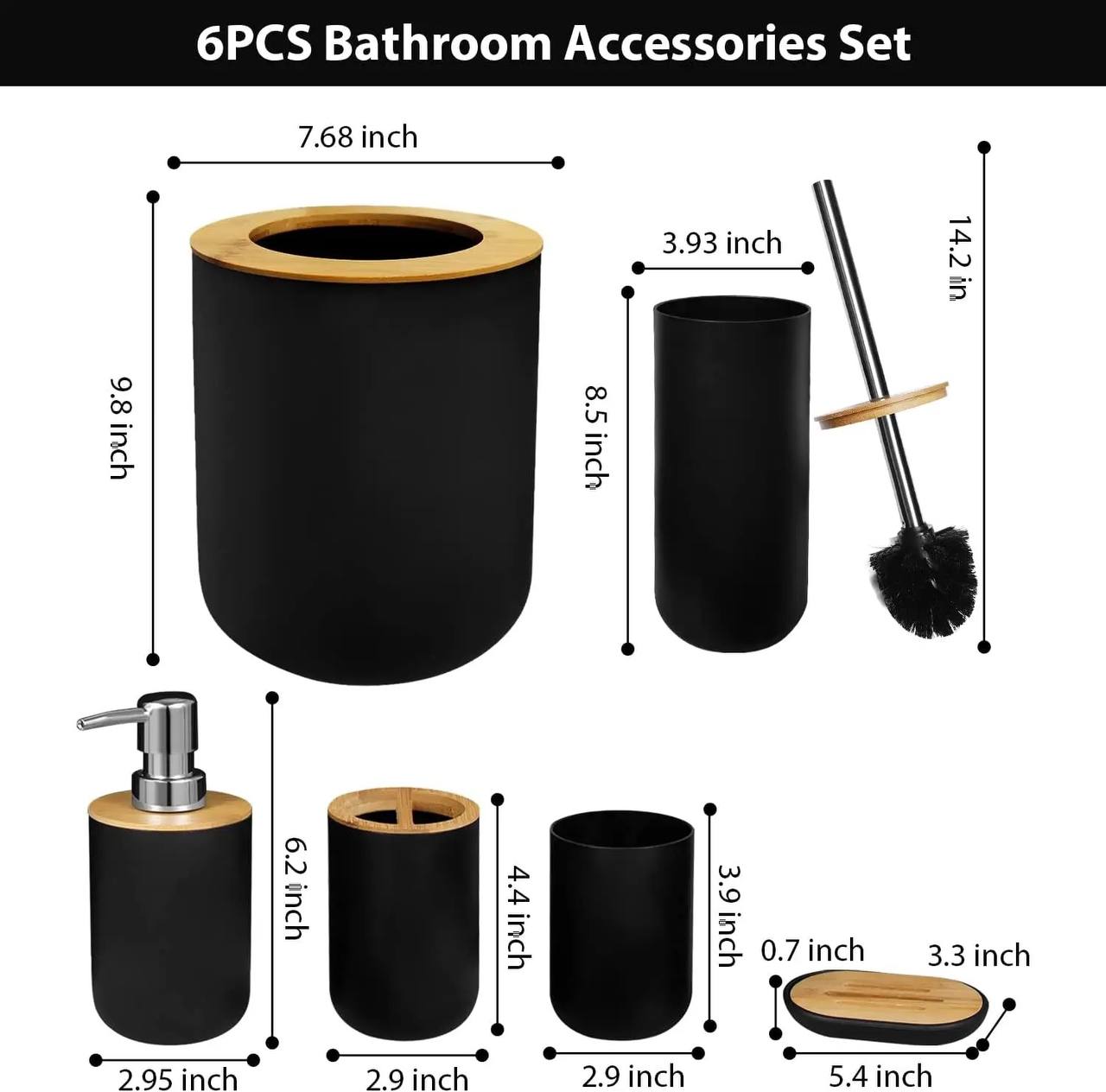 طقم حمام مدور