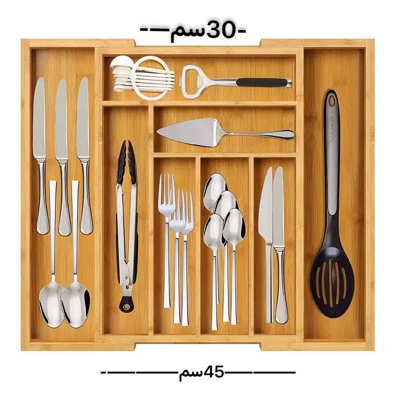 منظم درج معالق خشب