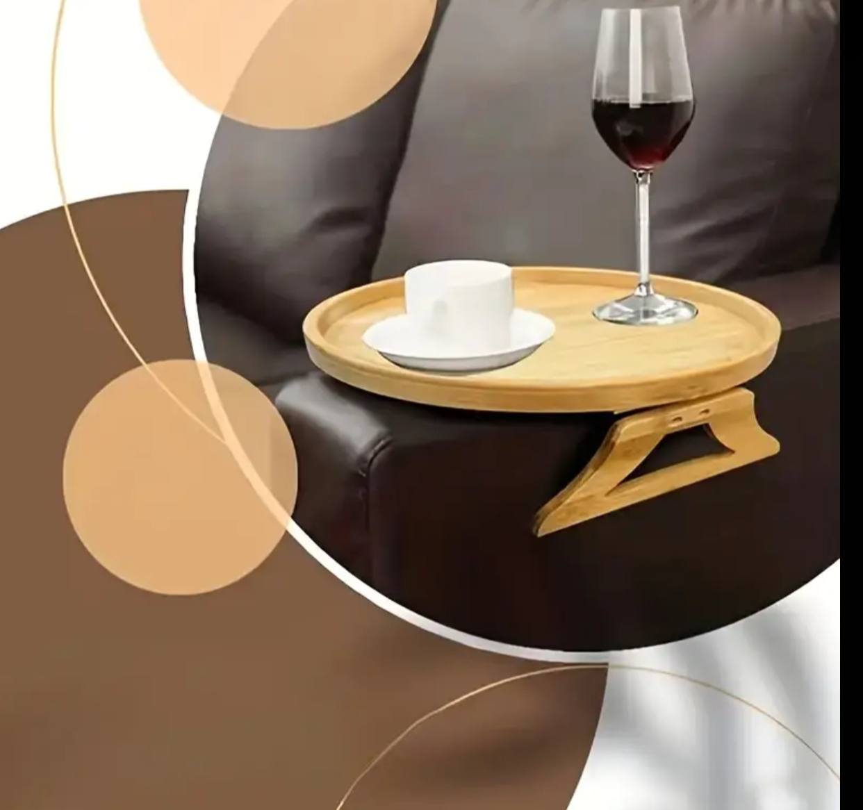 مسند خشب مدور