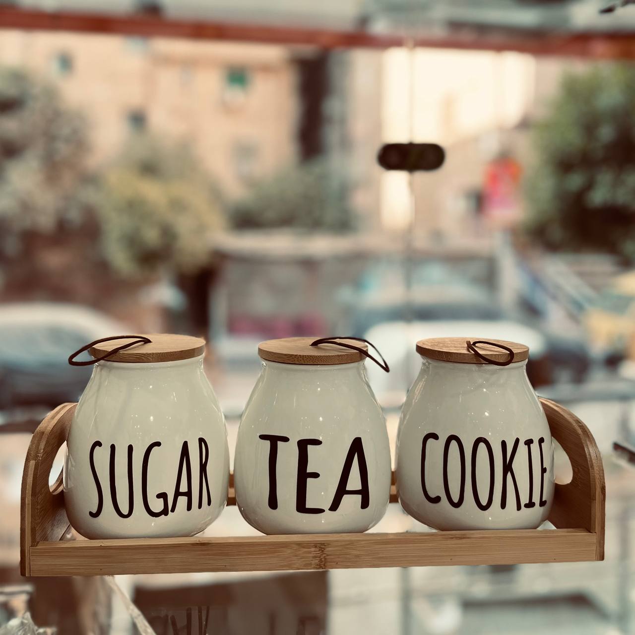 طقم كوفي بورسلين بومبيه