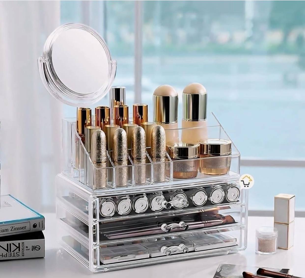 منظم ميكب بمرايا