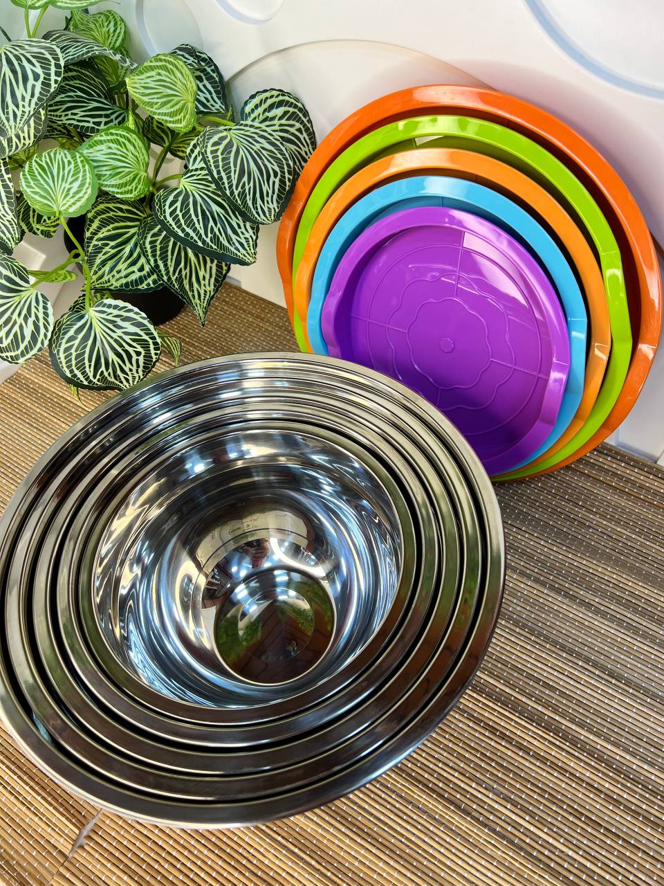 طقم استانلس 5 قطع