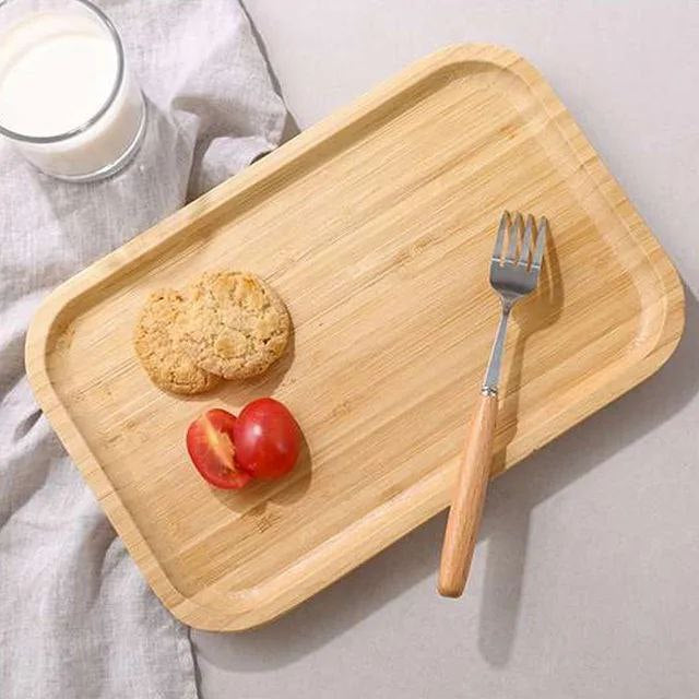 طقم صواني خشب 3 قطع