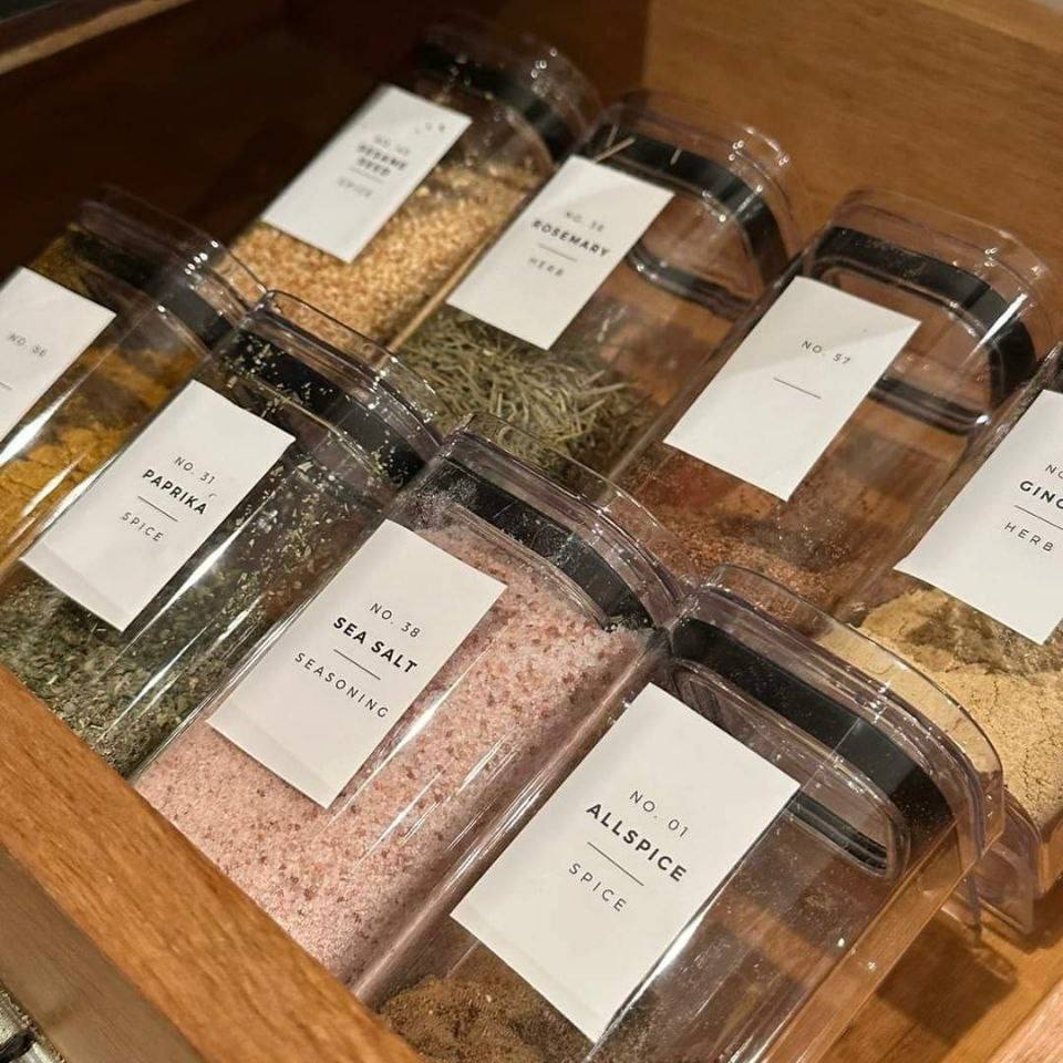 طقم توابل اكليرك 12 قطعه