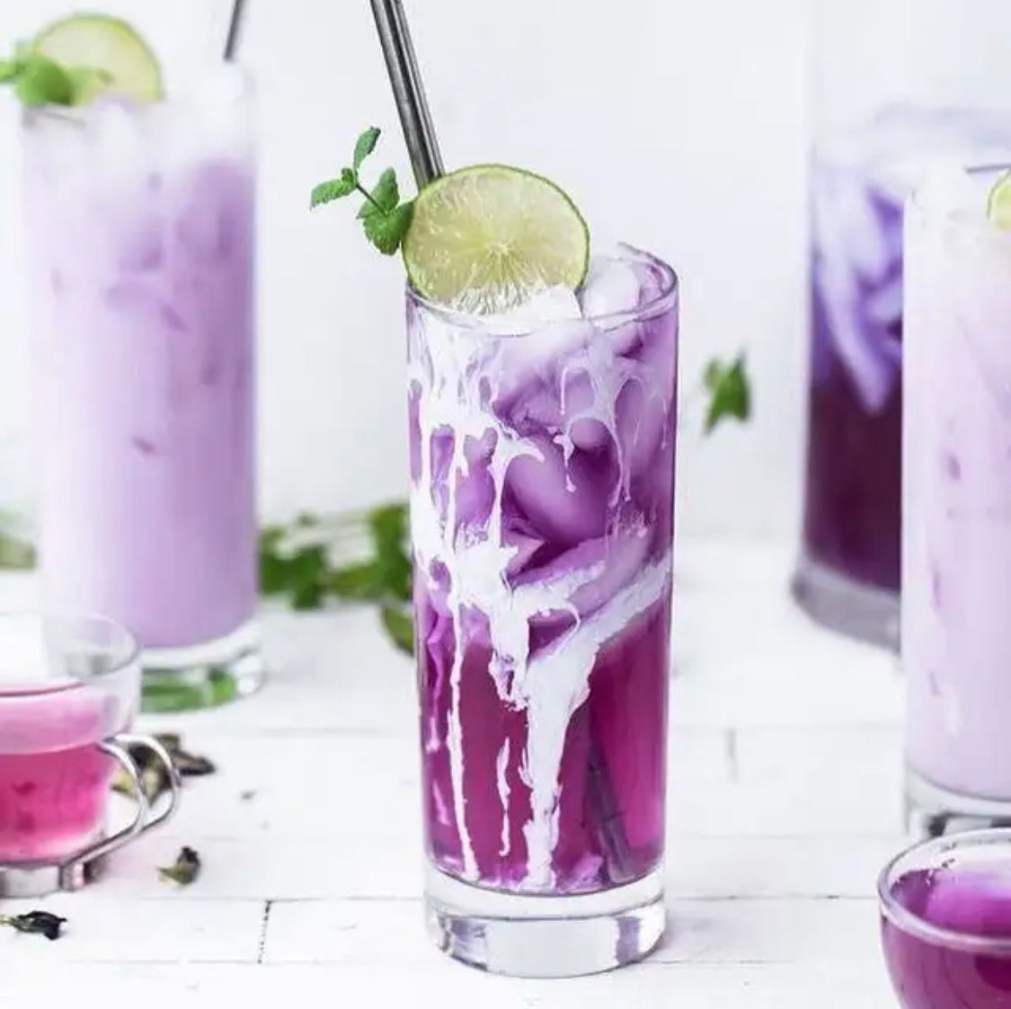 طقم كوب زجاج 6 قطع