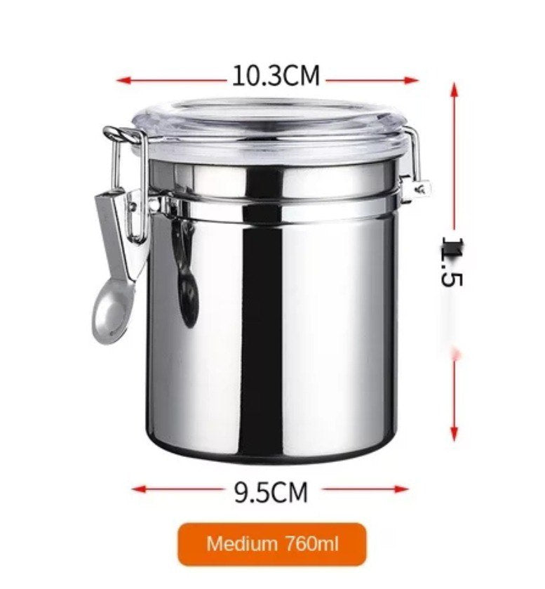 طقم برطمان استيل 4 قطع