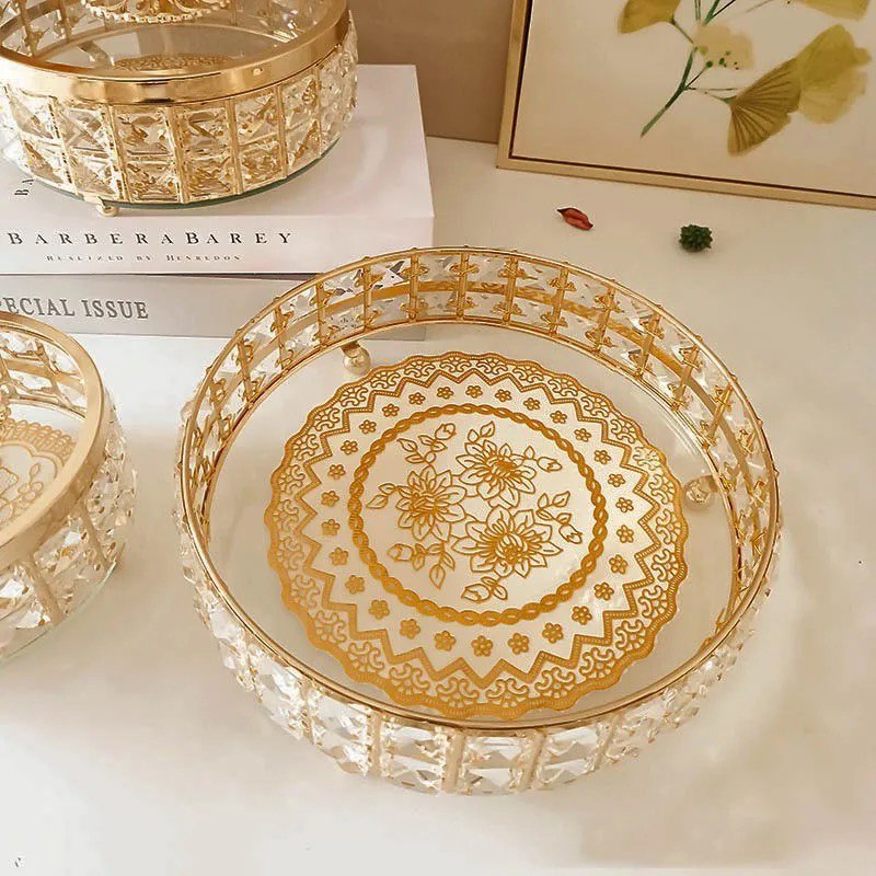 طقم بونبونيرة كريستال 3 قطع