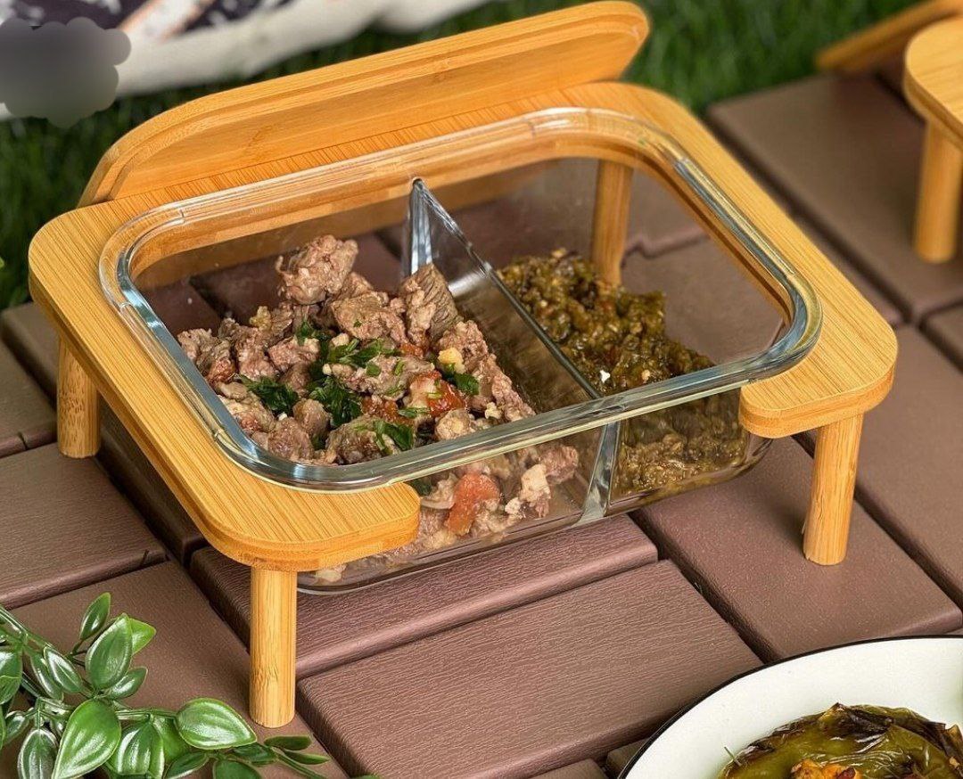 طاجن بيركس مقسم