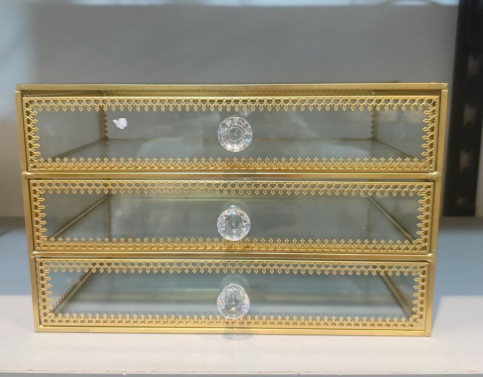 منظم زجاج 3 درج