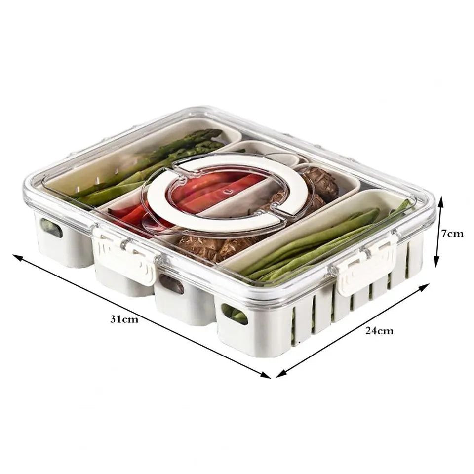 حافظه ثلاجه اكليرك 4 خانه