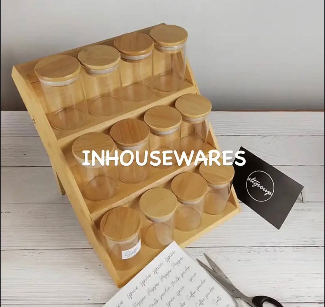 طقم توابل 12 قطعه