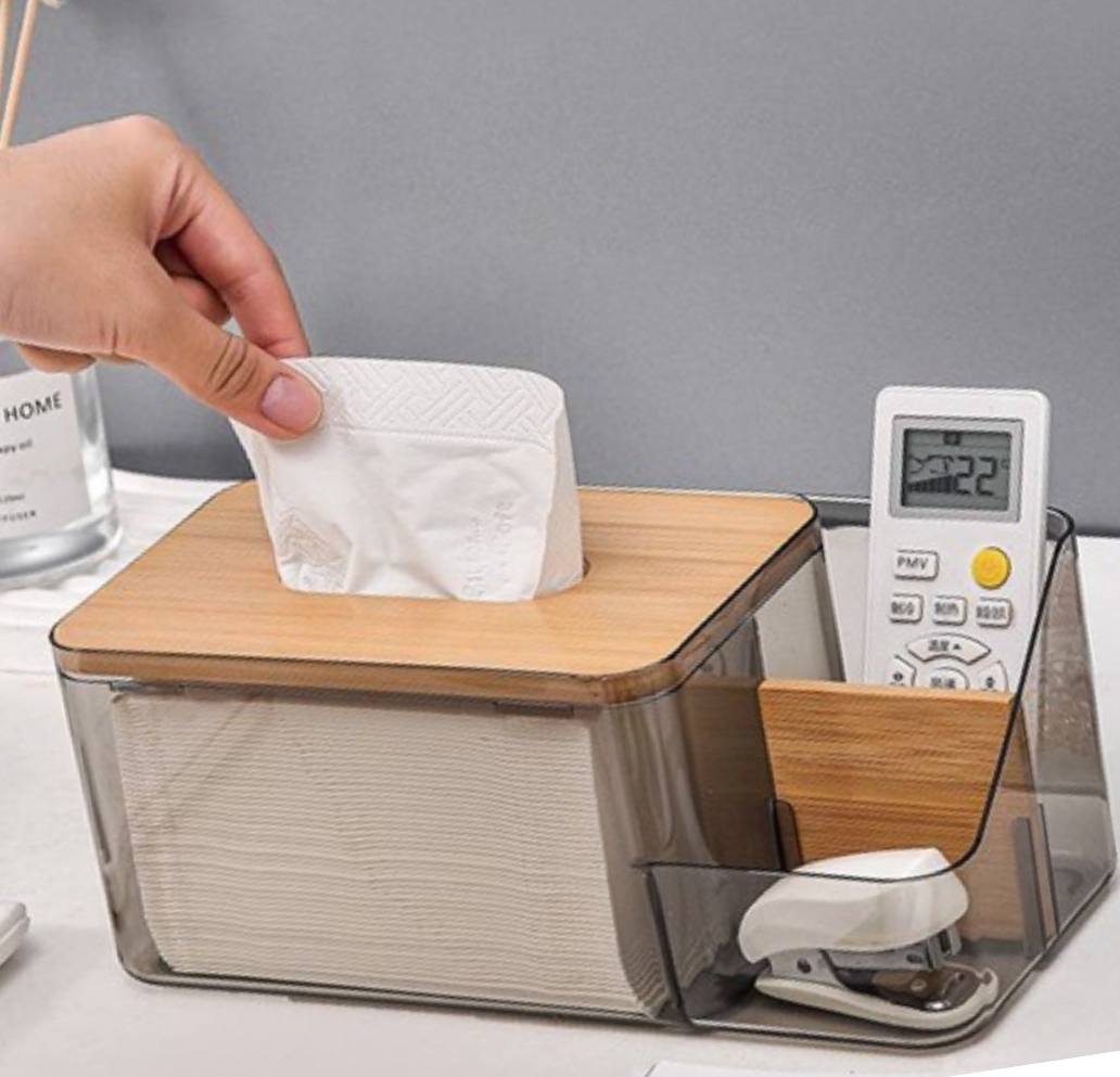 علبه مناديل بمنظم