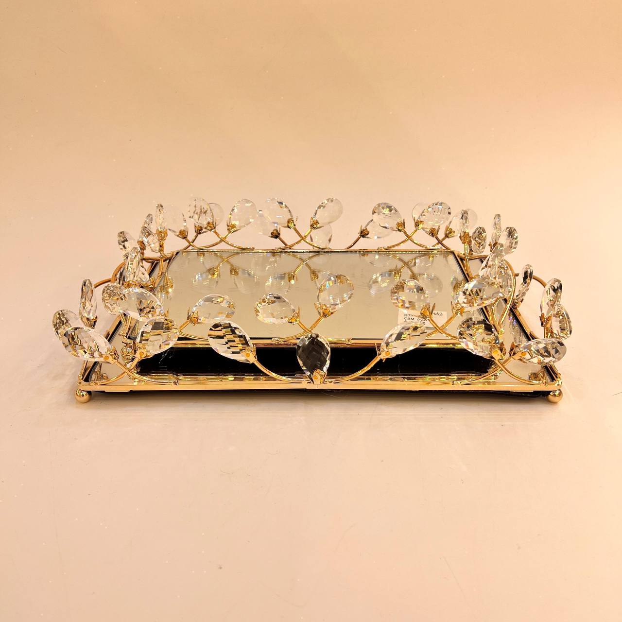 طقم صواني كريستال