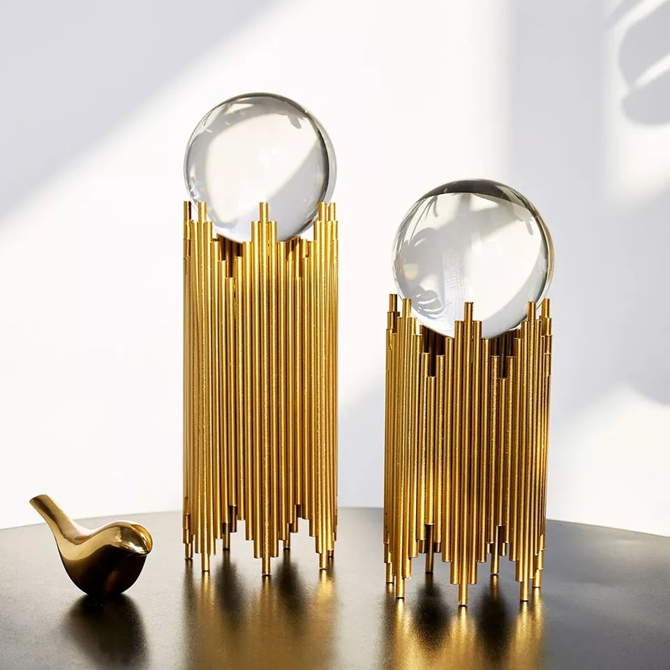 طقم ديكور بالوره 2 قطعه