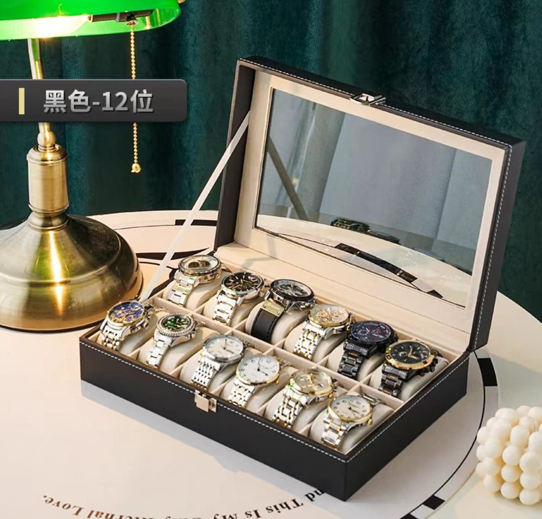 منظم ساعات جلد 12 خانه