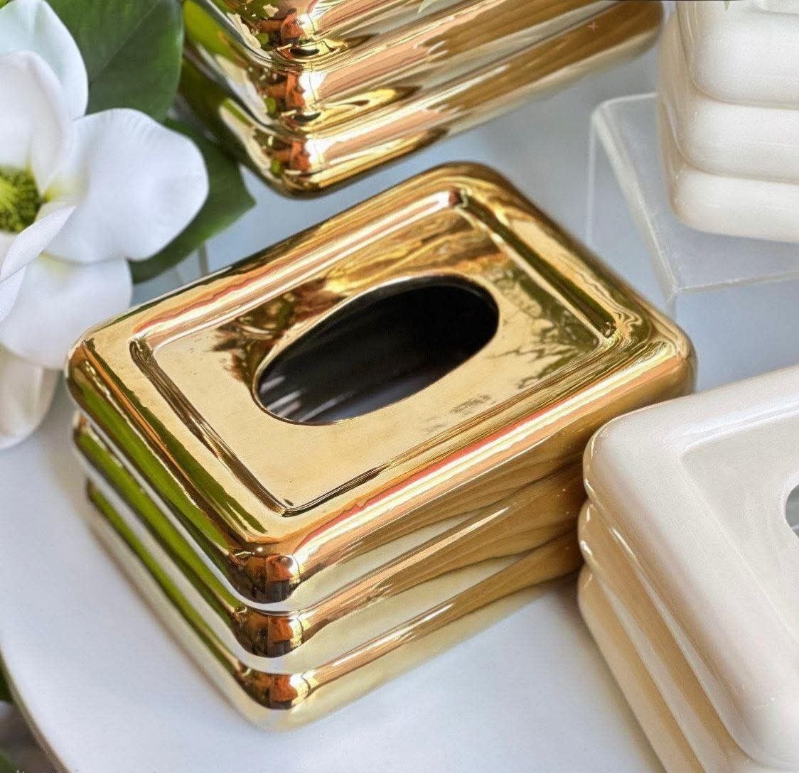 علبه مناديل بورسلين