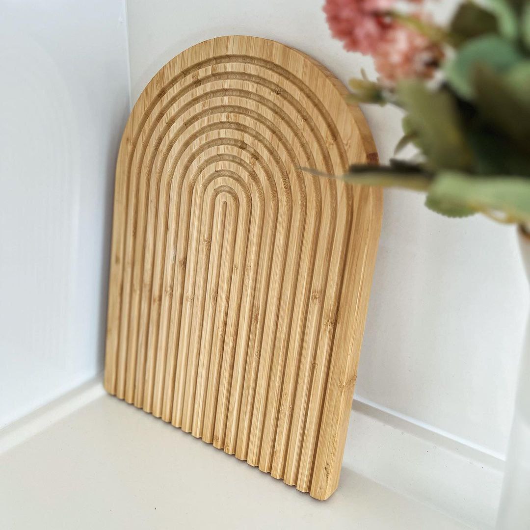 تراي ديكور خشبي