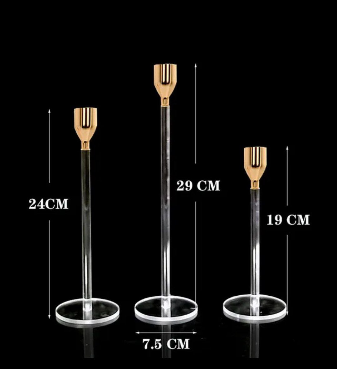 طقم شمعدان اكليرك