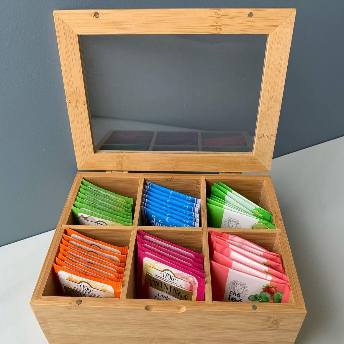 بوكس خشب 6 خانه