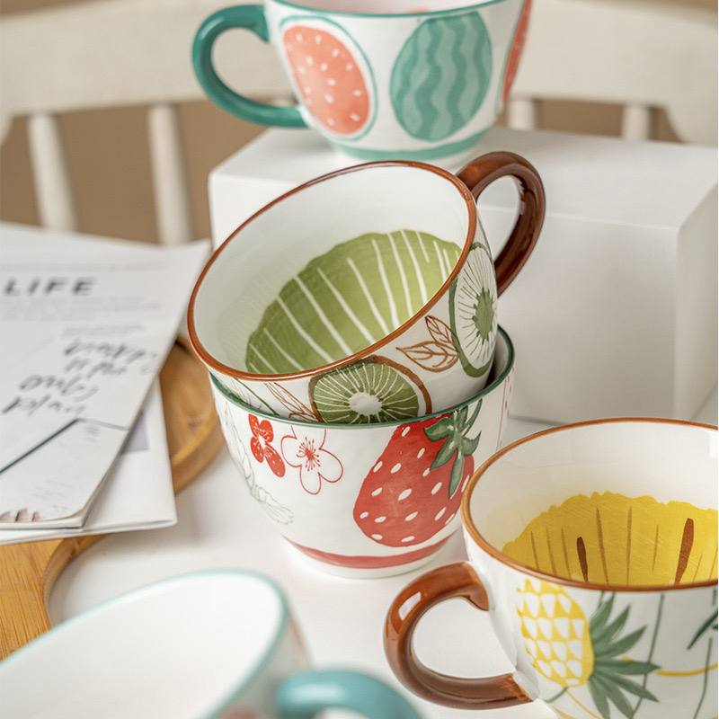 مج شوربه بورسلين هاند ميد