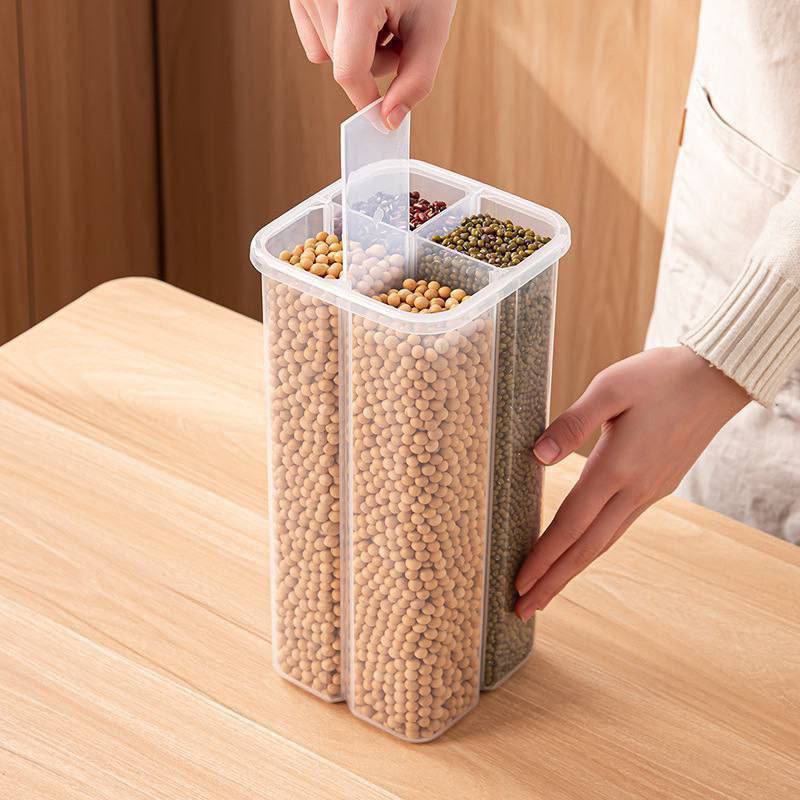 علبه بقوليات 4 خانه