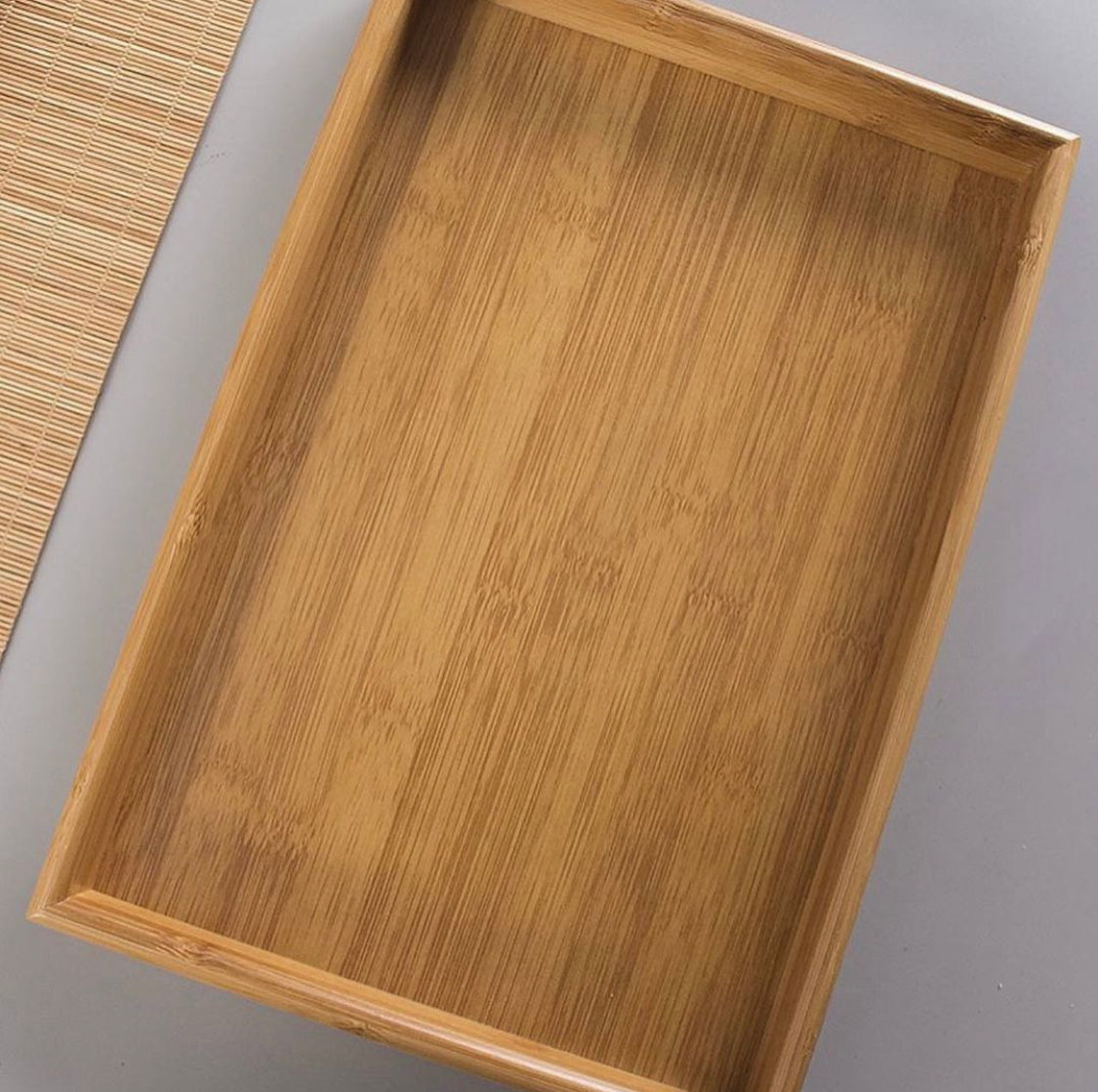 طقم صواني خشب 3 قطع