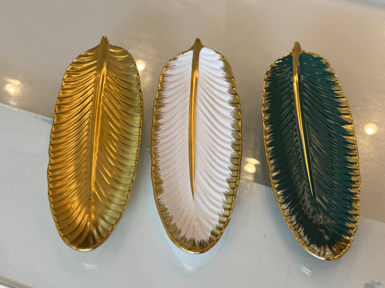 طقم تقديم بورسلين 3 قطع