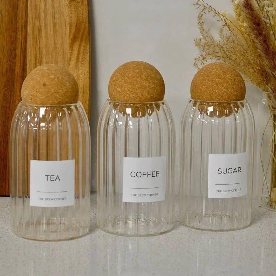 طقم برطمان زجاج 3 قطع