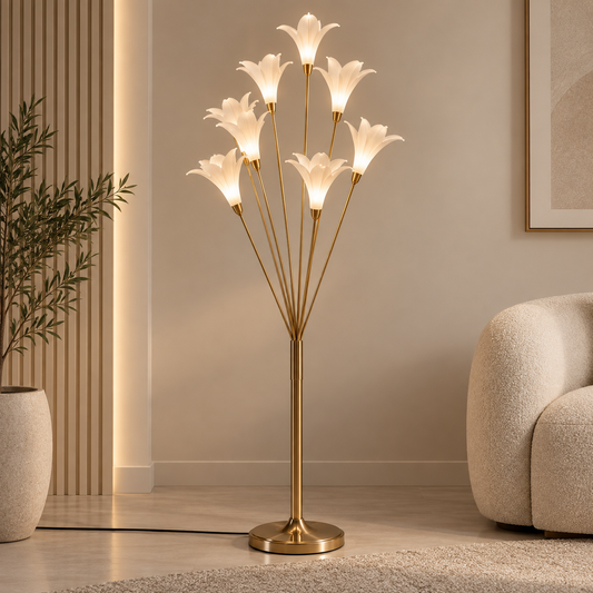 لمبادير Floor Lamp