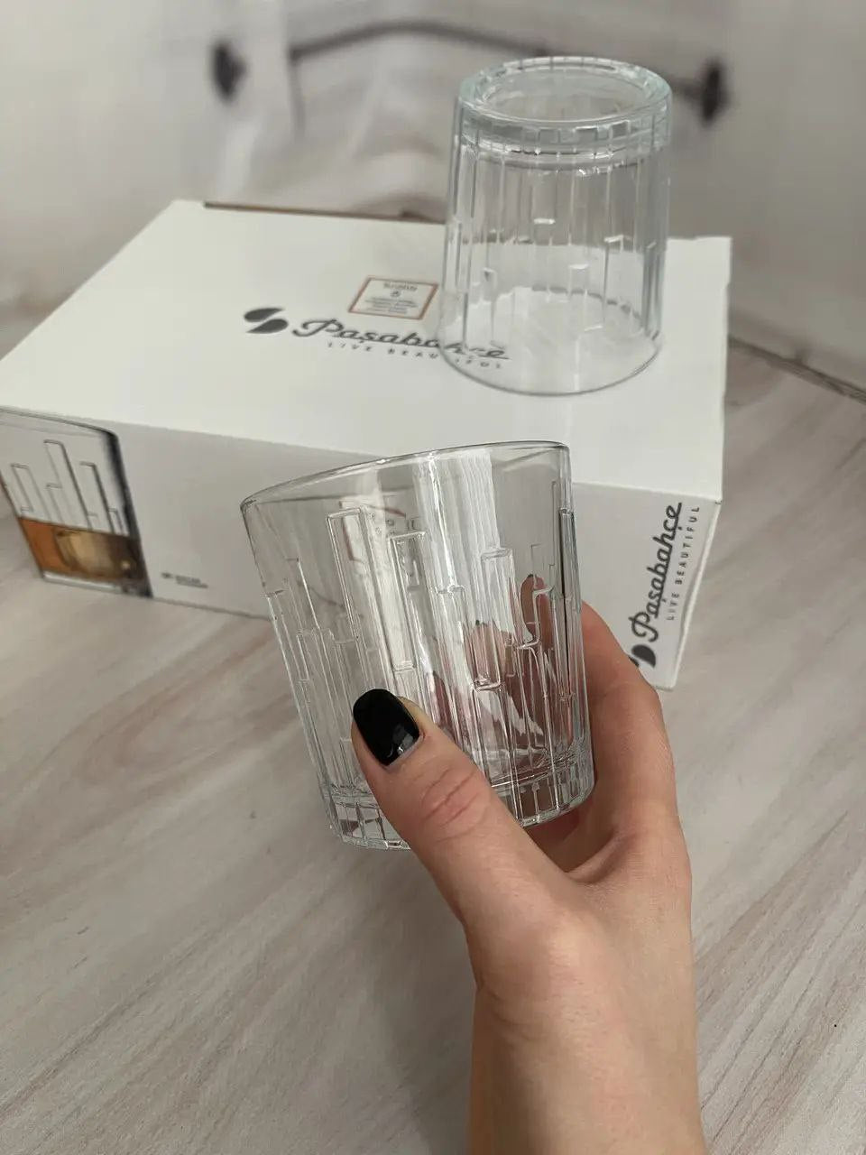 كوب زجاج 6 قطع