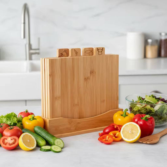 طقم بلانشه خشب 4 قطع