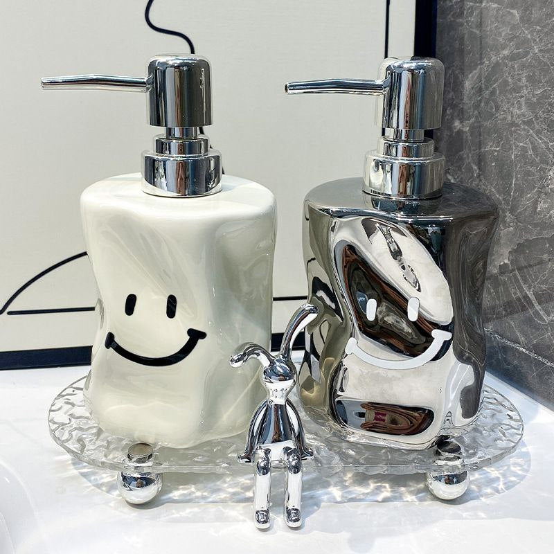 طقم حمام بورسلين بالحامل