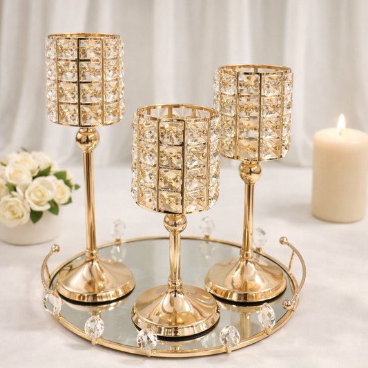 شمعدان كريستال