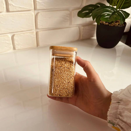 برطمان توابل زجاج