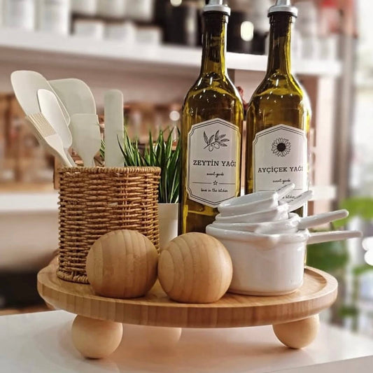 منظم خشب ديكوري