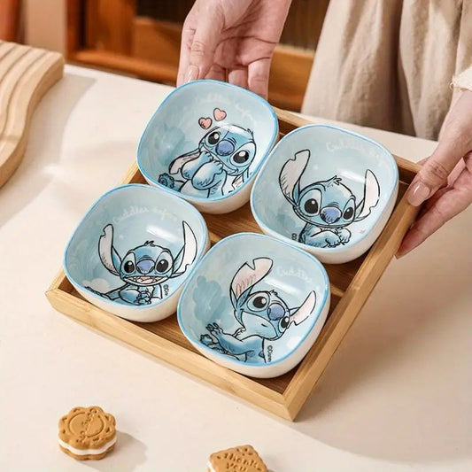 طقم بورسلين بحامل خشبي