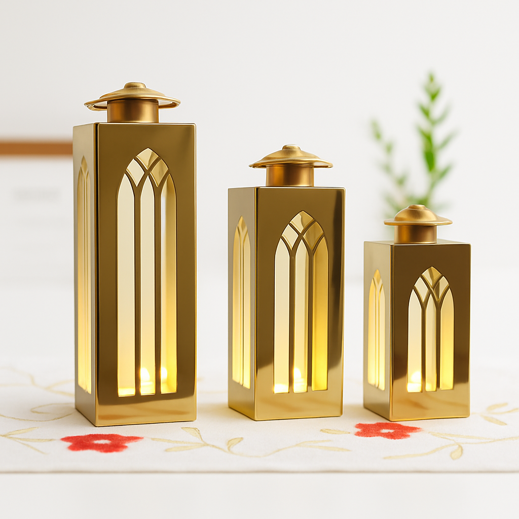 طقم فانوس ديكور 3 قطع