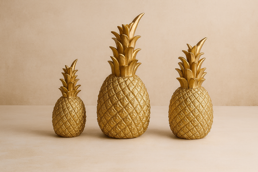 اناناس ديكور3 قطع