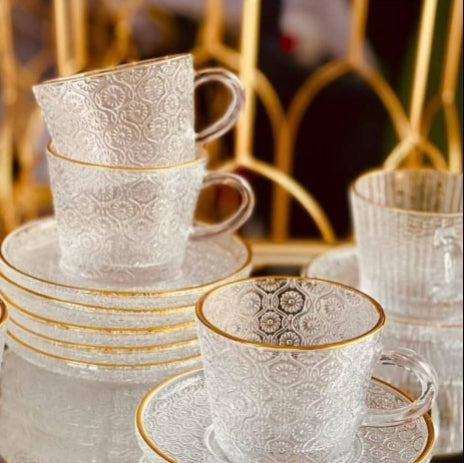 طقم فنجان 12 قطعه